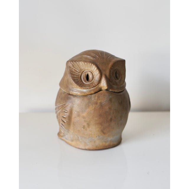 Ceramic Owl Sculpture by Agnès Escala, 1960s For Sale - Image 16 of 16