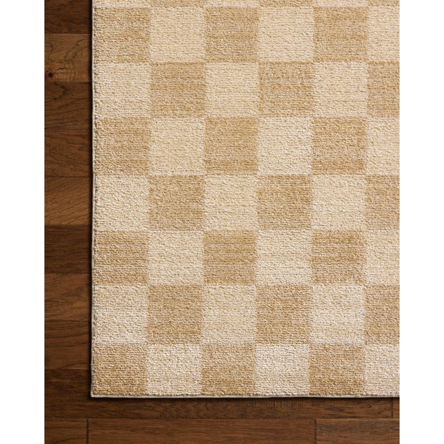 2020s Chris Loves Julia x Loloi Calvin Wheat / Ivory 6'-3" x 9'-6" Area Rug For Sale - Image 5 of 6