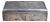 Monogrammed "M" Silver Plated Cigarette Box c.1950 For Sale