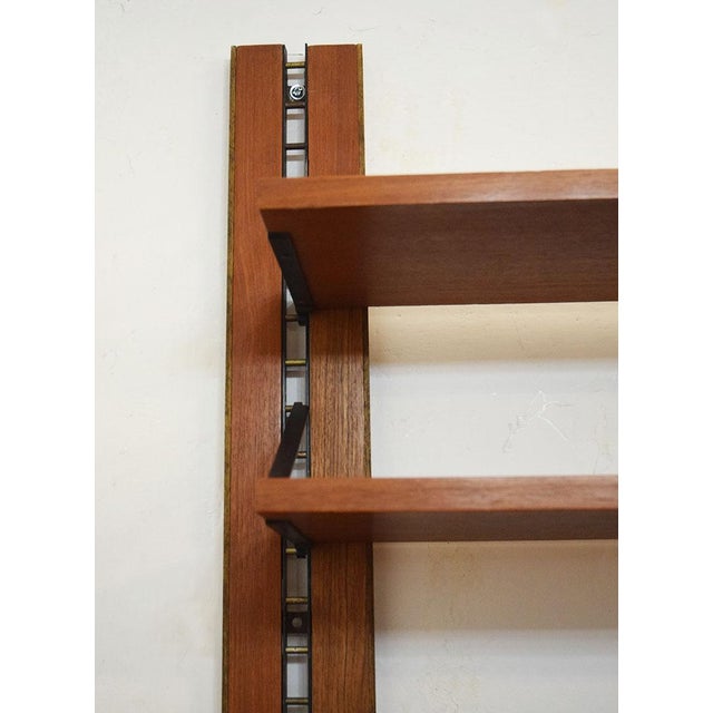 Vintage Danish Wall Bookcase by Poul Cadovius, 1960s For Sale - Image 11 of 15
