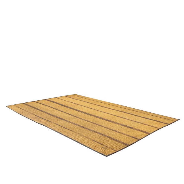 These mats were used by the Tuareg nomads in the Saharan desert, between Mali and Mauritania. They were made by weaving...