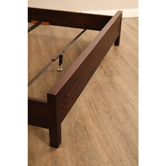 Stickley Metropolitan Cherry King Size Bed For Sale In Philadelphia - Image 6 of 18