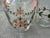 Glass Vintage Hand Painted Bedside Carafe & Cup Set For Sale - Image 7 of 14