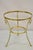 Late 20th Century Italian Hollywood Regency Brass Swan Tripod 2 Tier Round Occasional Side Table For Sale - Image 10 of 12
