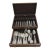 Vintage Silver-Plated Flatware Set for 12 With Chest For Sale