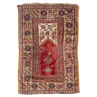 Vintage Turkish Area Rug For Sale