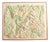 Vintage French Raised Relief Map of Mont Blanc Massif, 1970s For Sale
