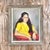 Vintage Signed Realist Portrait of Young Woman Oil Painting For Sale - Image 12 of 13