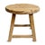 Vintage Rustic Farm Wheel Side Table For Sale In Los Angeles - Image 6 of 7