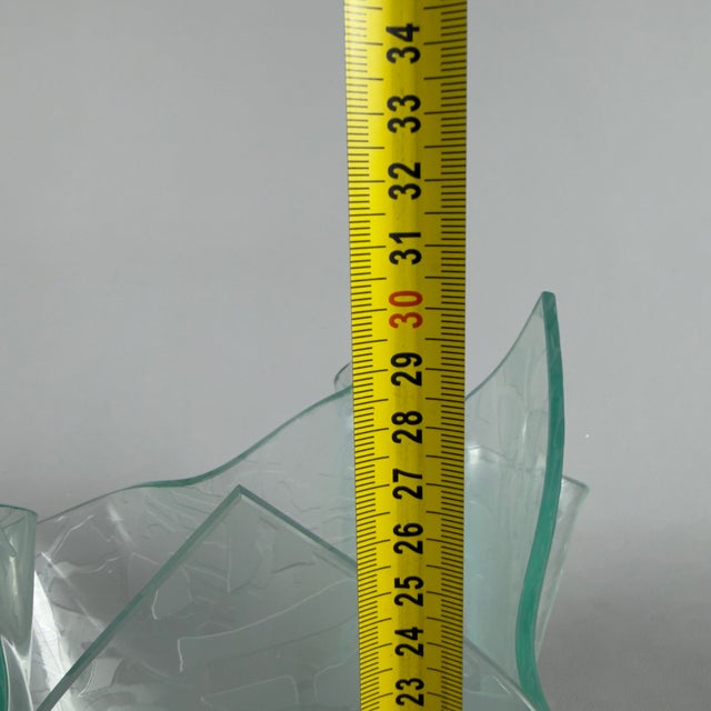 Cartoccio Vase in Glass For Sale - Image 9 of 10