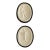 Antique Grand Tour Plaster Intaglios by Giovanni Liberotti - A Pair For Sale
