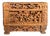 Vintage Chinese Hand-Carved Camphor Wood Box For Sale - Image 4 of 8