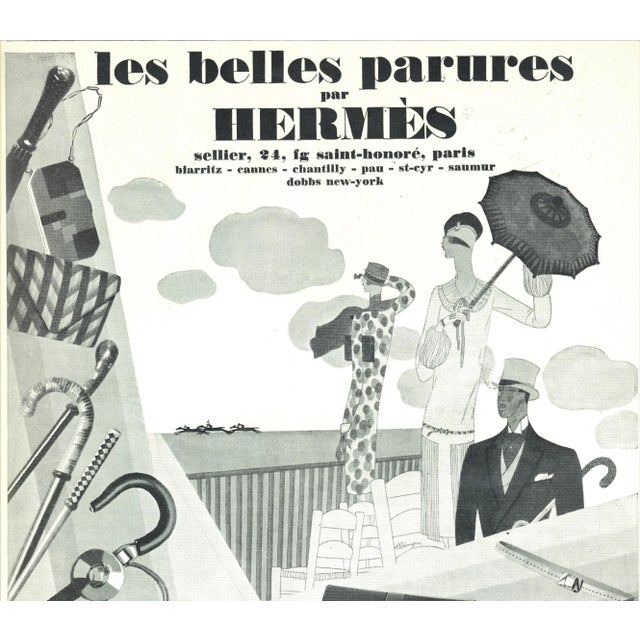 This is a rare original 1926 French vintage advertisement print for “belles parures” (beautiful adornments) made under the...