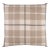 Schumacher Montana Wool Plaid 18" Pillow In Neutral For Sale