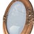 Antique Victorian Gold Gilded Oval Frame — Convex Bubble Glass Portrait Frame For Sale - Image 4 of 12