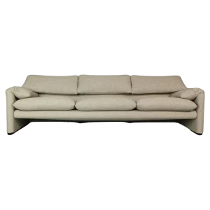 Maralunga 3-Seater Sofa by Vico Magistretti for Cassina, 1970