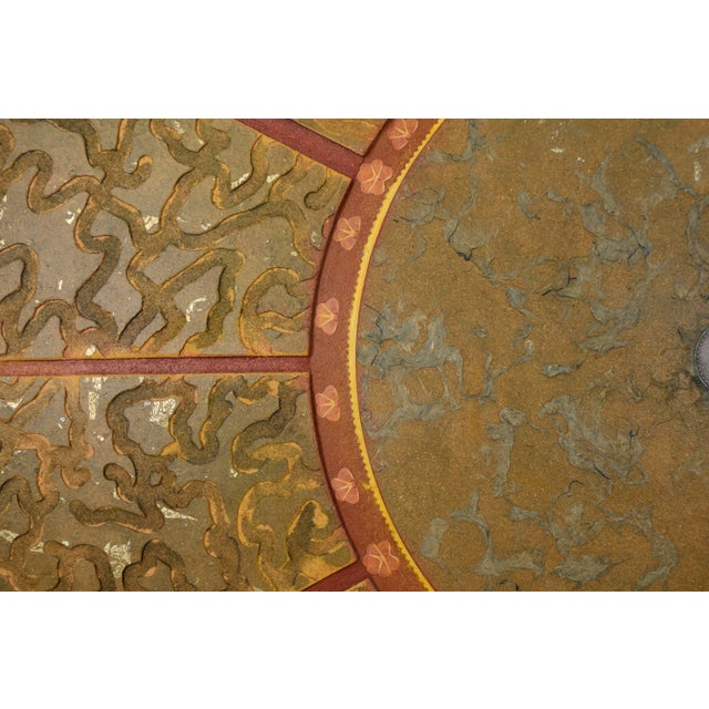 1990s "Blind Spot" Abstract Relief With Numismatic Patterns Sculpture by Mickey "Kano" Kane For Sale - Image 5 of 6