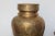 Brass Middle Eastern Brass Islamic Art Vase Engraved with Arabic Calligraphy For Sale - Image 8 of 12