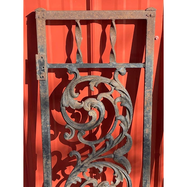 Absolutely stunning pair of Victorian Cast Iron Garden Gates with hinges. Surface rust only. Beautiful condion. See all...