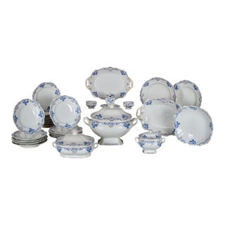 1851 Imperial Vienna Porcelain - Service for 18, 29 Pieces For Sale