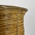Gold Bauhaus Rattan and Brass Umbrella Stand in the style of Aubock, France, 1960s For Sale - Image 8 of 18