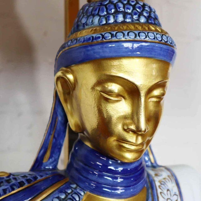 1970s Italian Lamp from Societa Porcellane Artistiche Firenze, 1970s For Sale - Image 5 of 13