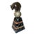 French Art Deco Bronze Bear Sculpture on Marble Base, 1920's. For Sale