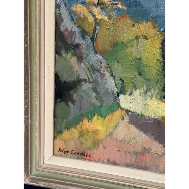 Helge Cardell, Autumn Motif, 1950s, Oil on Canvas For Sale - Image 13 of 18