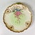 Ceramic Late 1900s Antique French Victorian Hollywood Regency Limoges Pink Wisteria Dessert Plates and Platter - Set of 7 For Sale - Image 7 of 12
