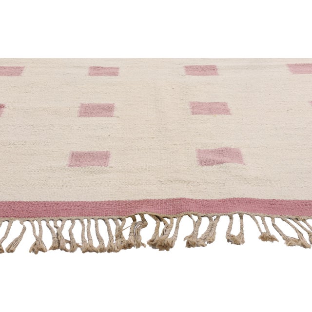 Märta Måås-Fjetterström Vintage Finnish Rollakan Rug, 04'06 X 06'09 For Sale - Image 4 of 10