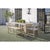 Transitional Sur Wooden Backless Outdoor Dining Bench by Essentials for Living For Sale - Image 3 of 9