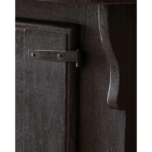 Antique Spanish Dark Patina Sideboard, 1800s For Sale - Image 12 of 12