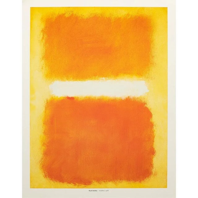 Paper 2003 After Mark Rothko, "Untitled (1968)" Poster For Sale - Image 7 of 8