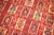 Zabihi Collection Cherry Red Room Size Turkish Kilim For Sale - Image 9 of 10