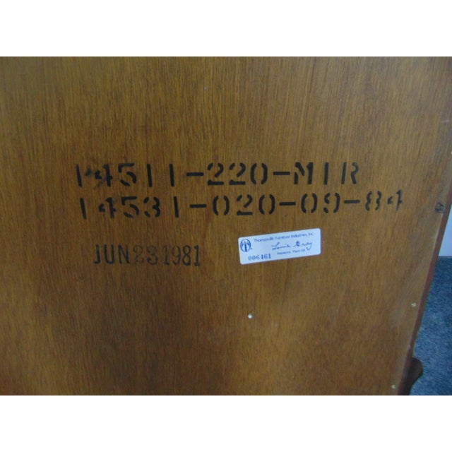 Thomasville Chippendale Shell Carved Mahogany Mirror For Sale In Philadelphia - Image 6 of 7