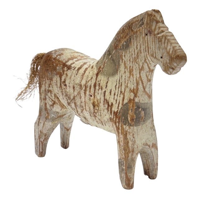 Antique Original Wooden Horse, 1860 For Sale