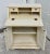 Wood Slant Front Secretary Desk 1970s Venetian Style Distressed White For Sale - Image 7 of 12
