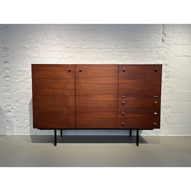 Teak Highboard by Pierre Guariche for Meurop, 1961 For Sale - Image 10 of 16