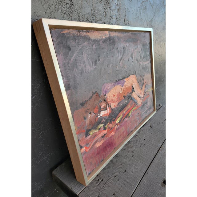 Nude Abstract Expressionist Painting by Lundy Siegriest For Sale In San Francisco - Image 6 of 12