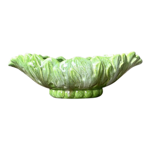 Vintage Royal Haeger Glazed Ceramic Leaf Bowl