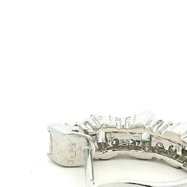 Convertible 5 Carat Black and White Diamond 18k Gold Ball Earrings, Pair For Sale - Image 9 of 18