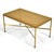 This lovely model 7709 Paul McCobb bench is light and elegant. The brass base with its X-shaped stretchers supports a...