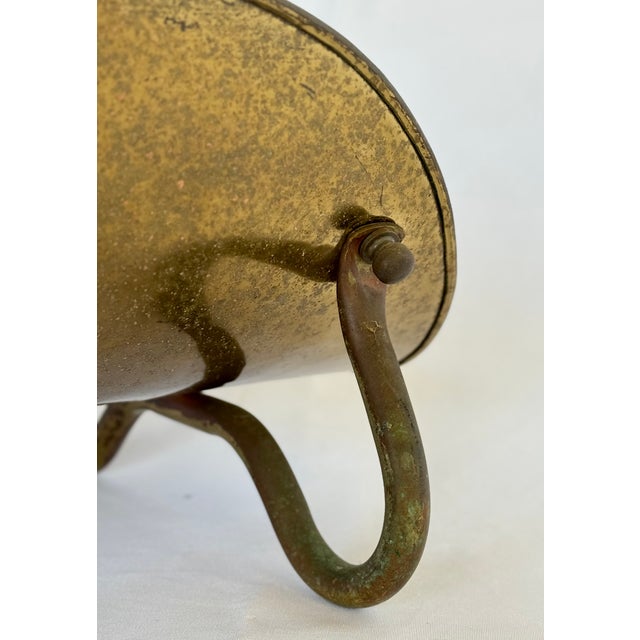 20th Century French Brass Firewood Holder For Sale - Image 9 of 13