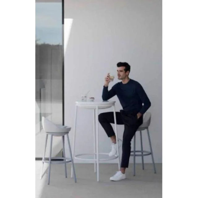 White Lace White 60 High Table by Mowee For Sale - Image 8 of 9