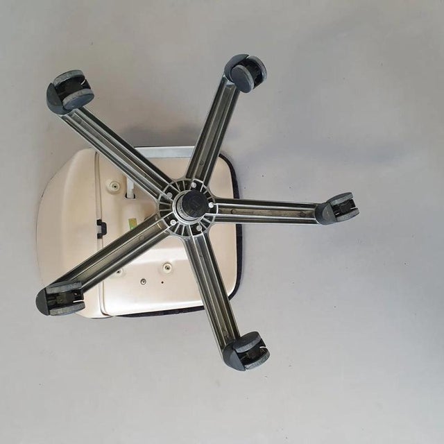 Metal Space Age Office Chair by Wilhelm Ritz for Wilkhahn, 1970s For Sale - Image 7 of 10