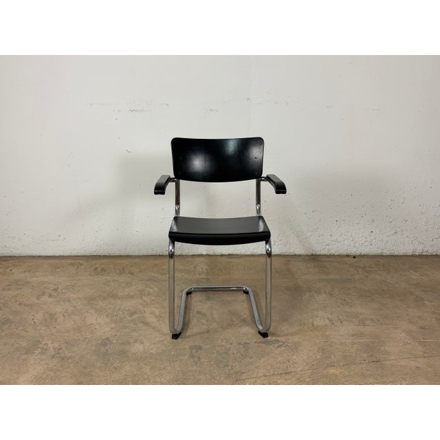 S43F Cantilever Chairs by Mart Stam for Thonet, 1970s, Set of 4 For Sale - Image 10 of 16
