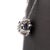 Metal Ceylon Sapphire Pendant With Natural Diamond Halo in 14k White Gold | Rd 6mm For Sale - Image 7 of 7