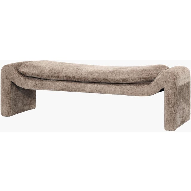 Introducing the Cascadia Bench, a sleek embodiment of minimalist modern design that effortlessly enhances any space with...