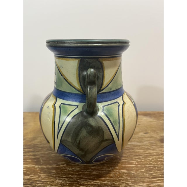 Damascus Amphora Vase from Plateelbakkerij Zuid-Netherlands, 1910s For Sale - Image 4 of 7