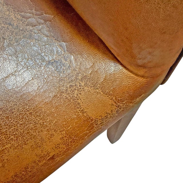 Set of Four Leather Dining Chairs by Bart Van Bekhoven For Sale - Image 18 of 18